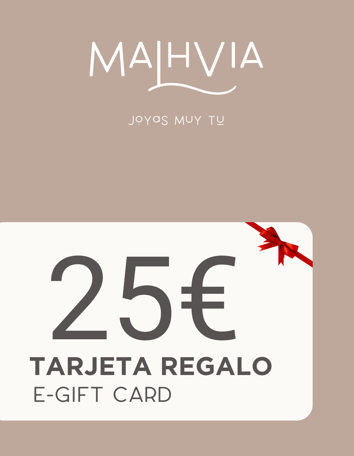 E-GIFT CARD 25€