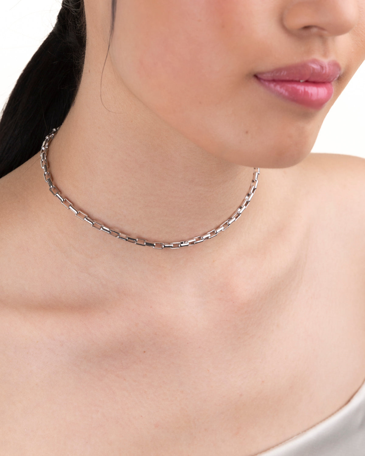 "collar plata"