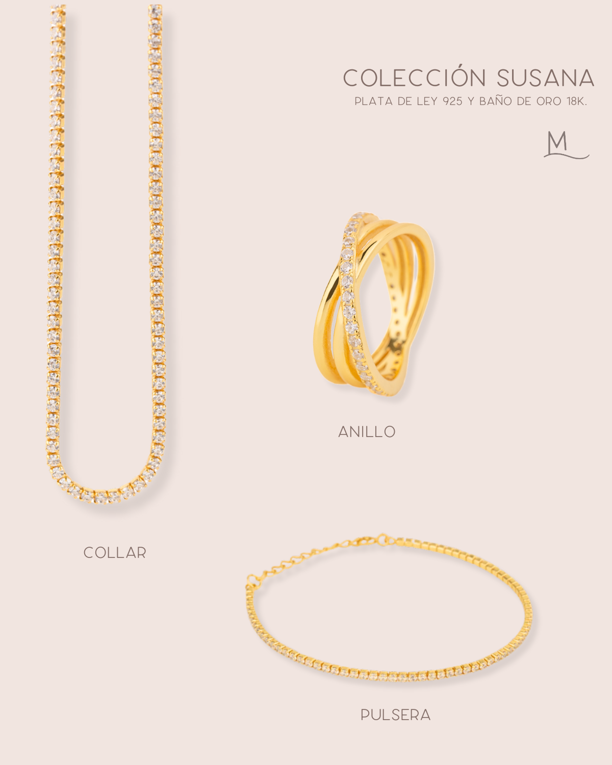 "conjunto joyas oro"